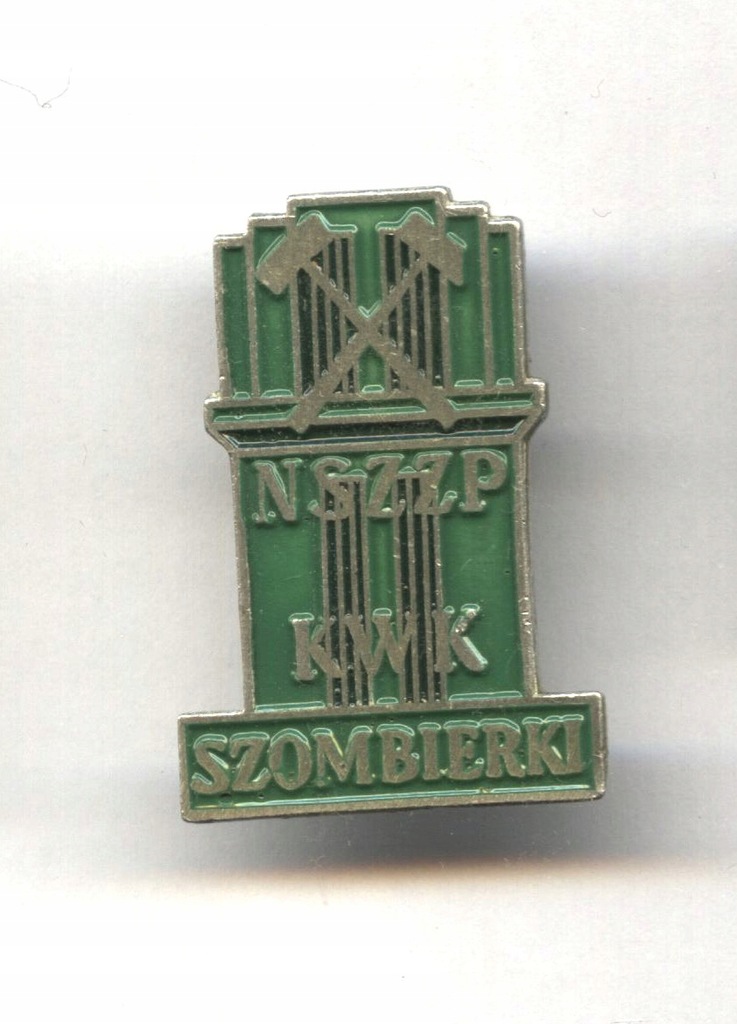 odznaka NSZZ KWK Szombierki kopalnia węgla