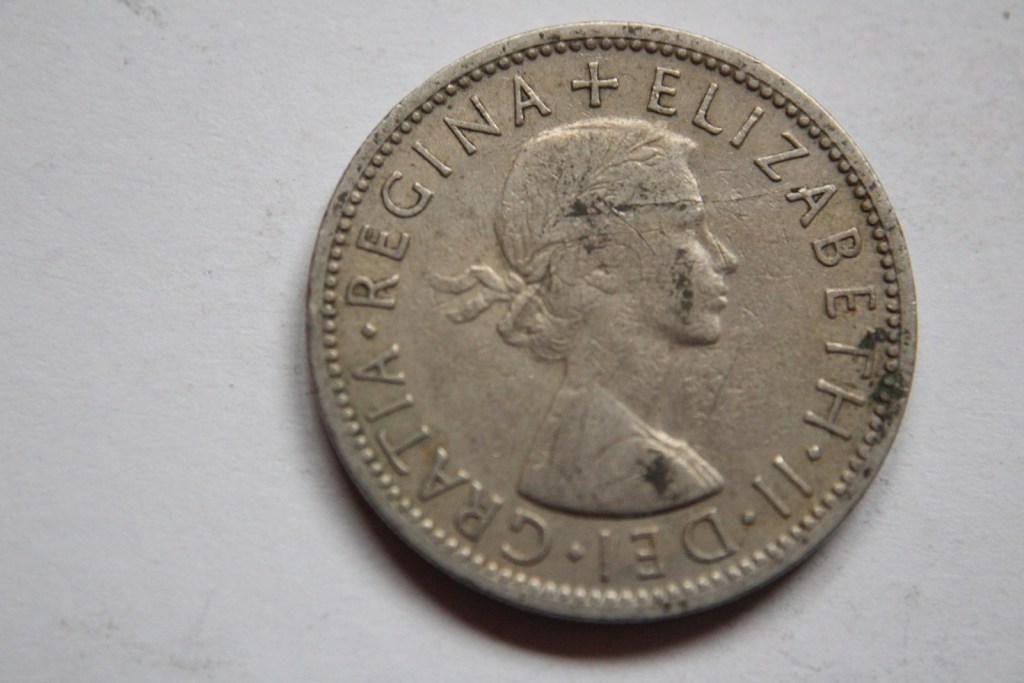 TWO SHILLINGS 1957 R. -W400