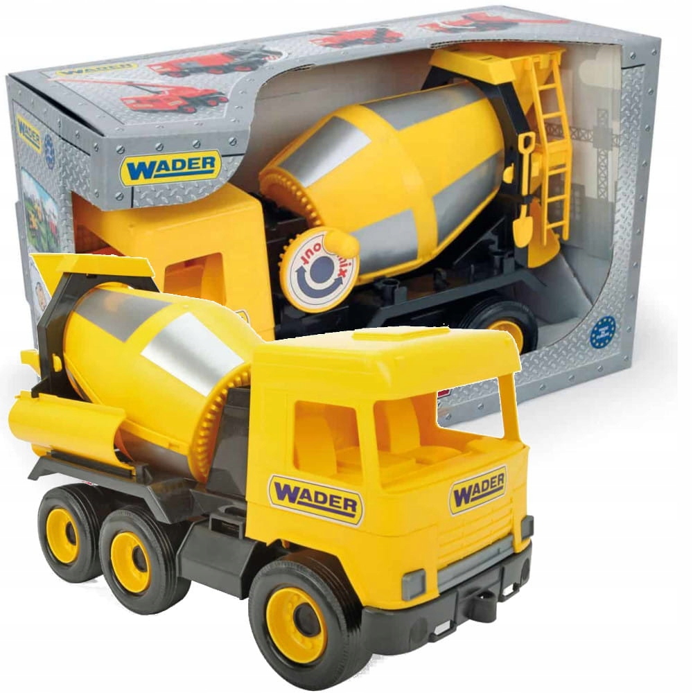 Middle Truck betoniarka żółta Wader