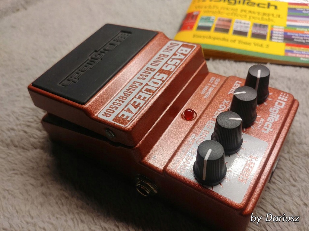 Kompresor do basu Digitech dual band Bass Squeeze