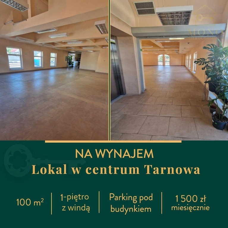 Komercyjne, Tarnów, 100 m²