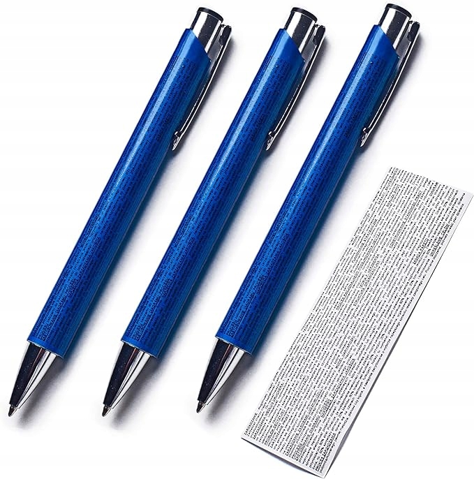 Forbidden Pen Długopis na ściągę dla uczniów 3 sztuki