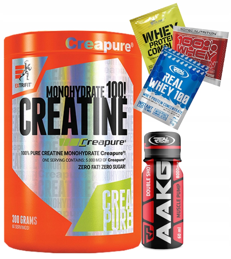 Extrifit Creatine Creapure 300g czysty monohydrat