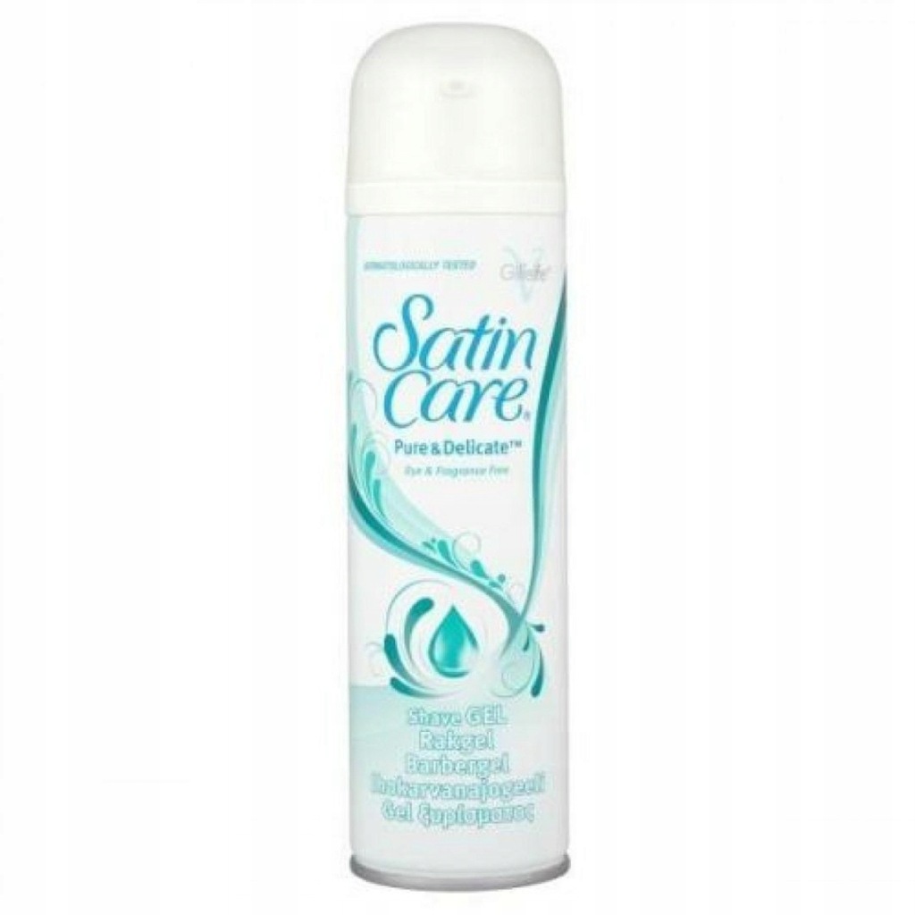 Żel do golenia Satin Care 200ml pure imp