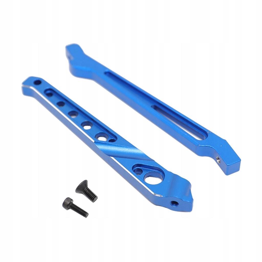 2Pcs Rear Front Chassis Brace Upgrade Parts Blue