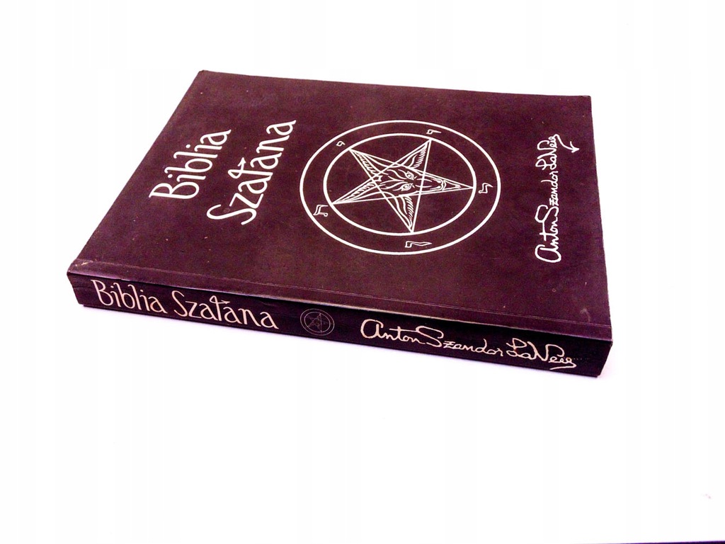 ANTON SZANDOR LAVEY BIBLIA SZATANA - 13557997228 - oficjalne archiwum ...