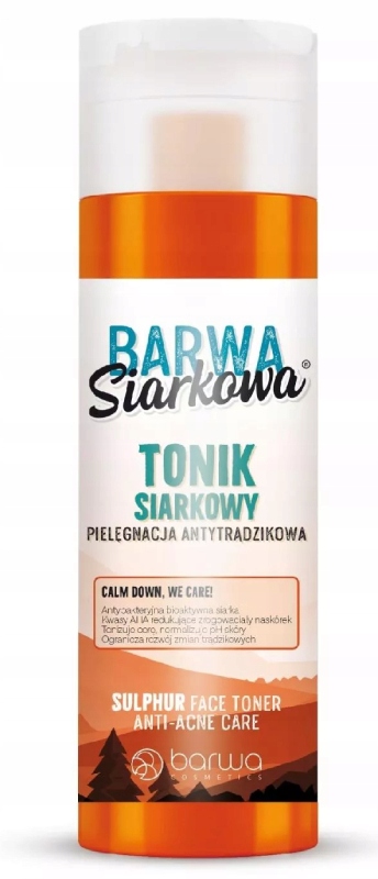 BARWA SIARKOWA tonik siarkowy antybakteryjny 200ml