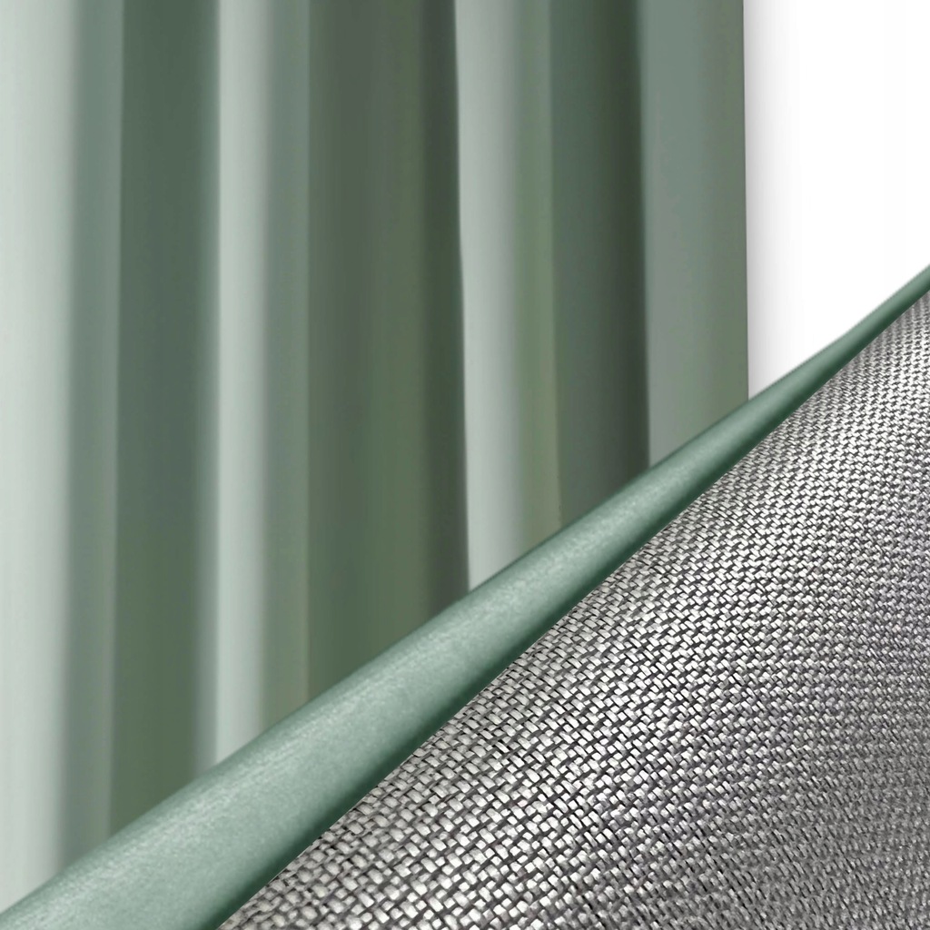 ZASŁONY WELUROWE NA TAŚMIE 240x170 TERMICZNA MIĘTA