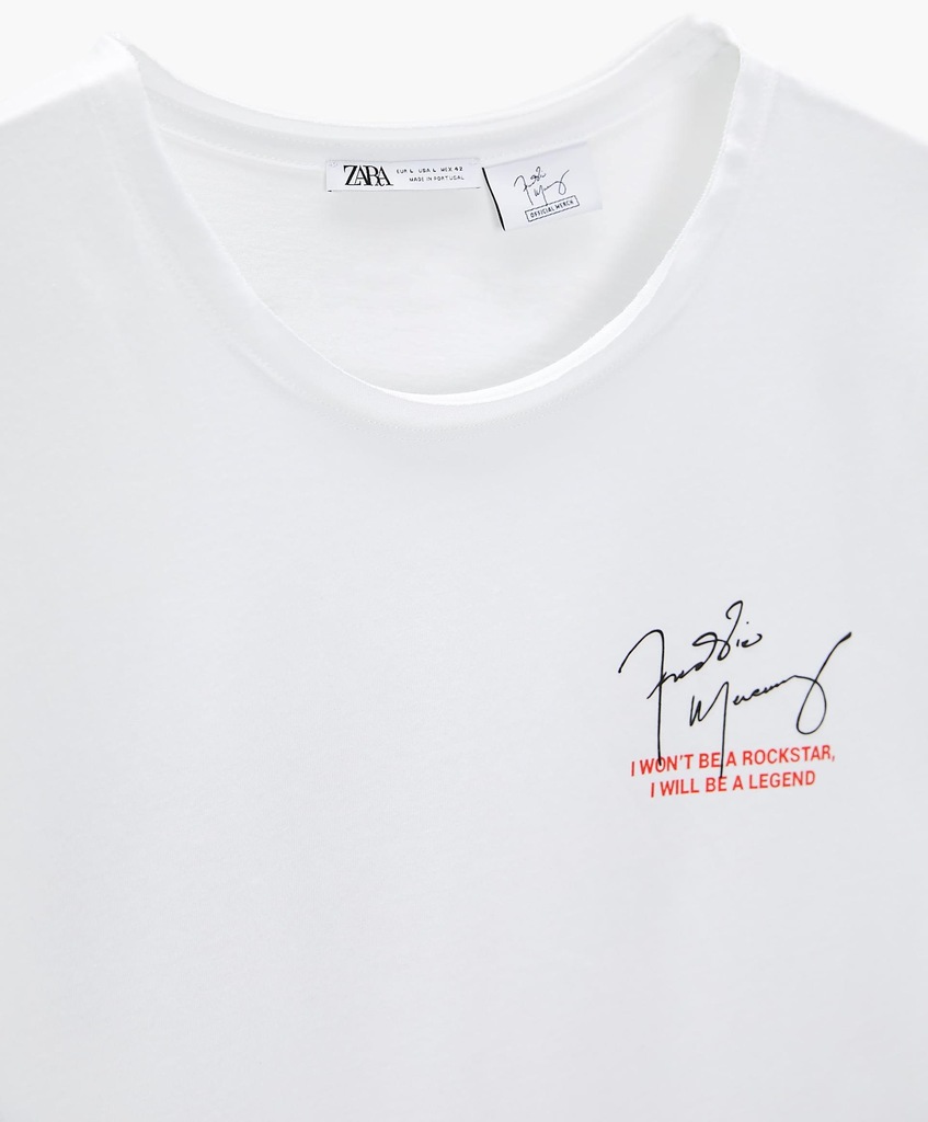 T SHIRT ZARA FREDDIE MERCURY QUEEN WEMBLEY NOWY M 11882656952 oficjalne archiwum Allegro