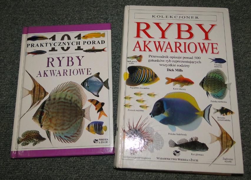 Książki ryby akwariowe, akwarystyka