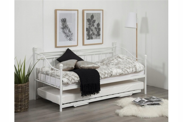 Купить MODO белая складная металлическая двуспальная кровать: отзывы .