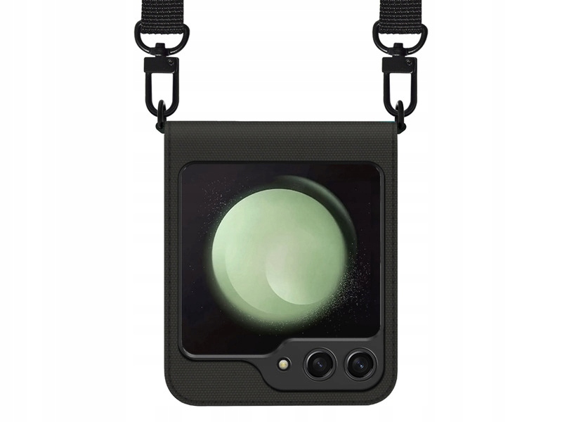 Etui ARAREE Canvas Diary do Galaxy Z Flip 5 Czarny