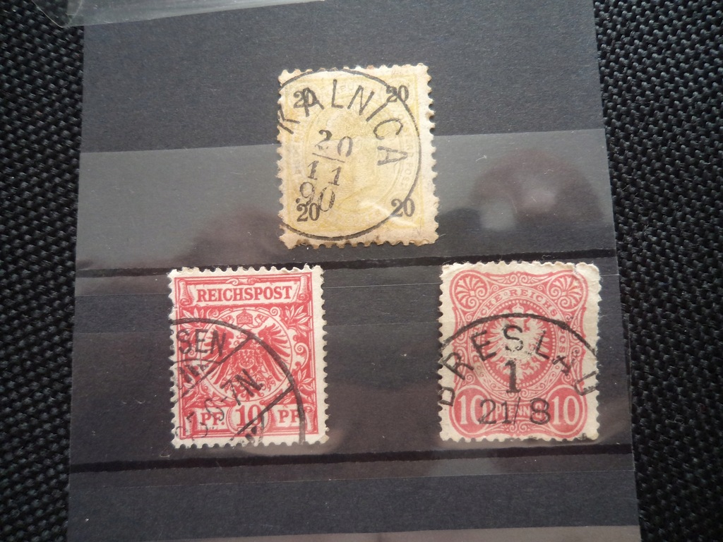 Rzadkie znaczki z Polskimi stemplami