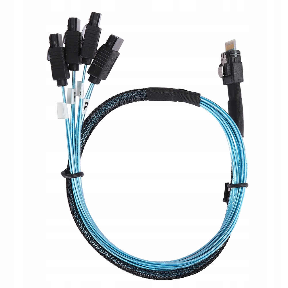 KABEL SERWEROWY SFF-8654 DO 4XSATA LINIA DANYCH