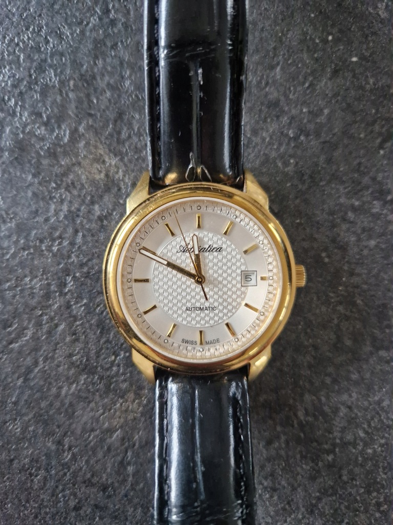 Zegarek automatyczny Adriatica, szafir, Claro 888, Swiss Made