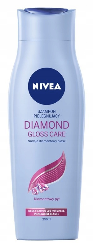 NIVEA Hair Care Szampon DIAMOND GLOSS CARE 250ml