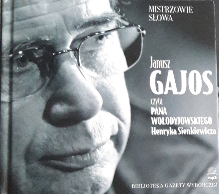 JANUSZ GAJOS-AUTOGRAF "PAN WOŁODYJOWSKI" audiobook