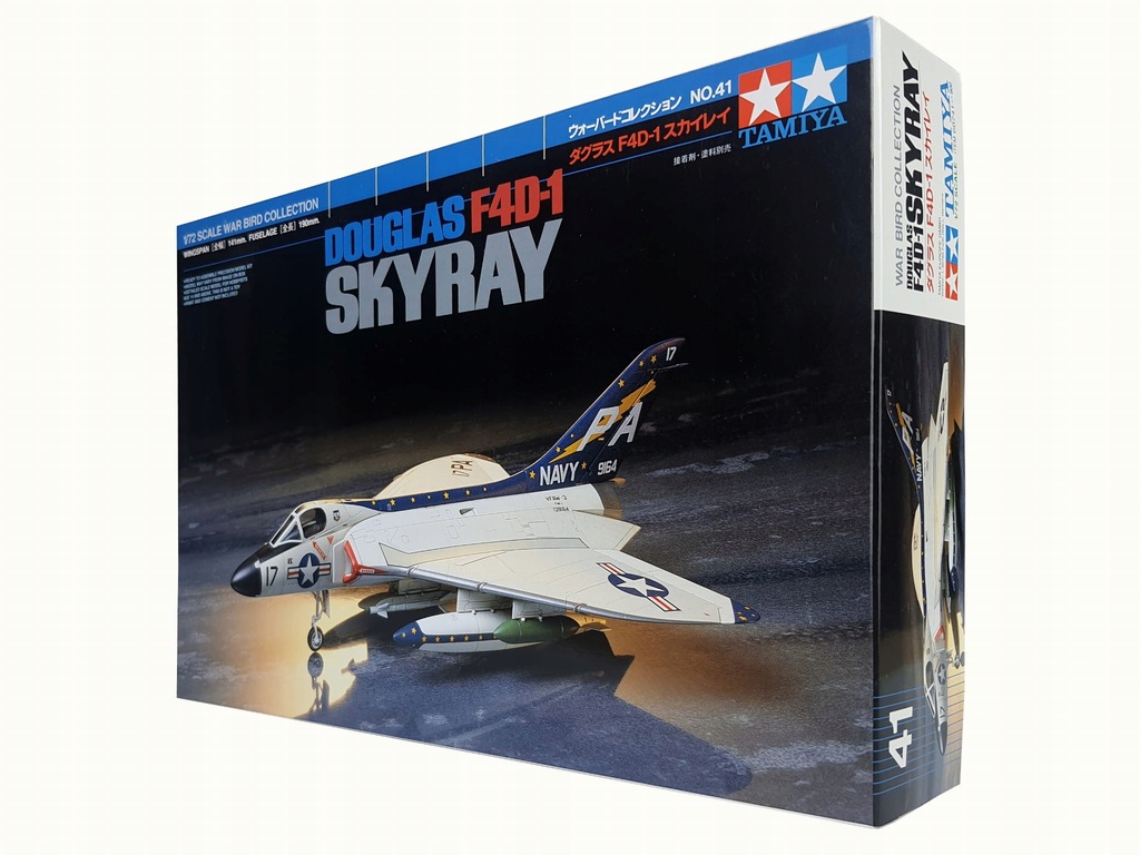 Model Tamiya Douglas F4D-1 Skyray 1:72 60741