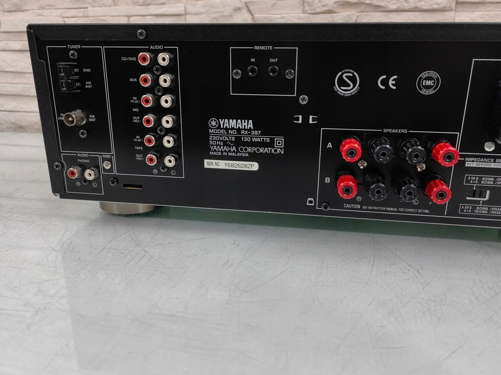 Купить YAMAHA RX-397 Черный стереоресивер: отзывы, фото, характеристики в интерне-магазине Aredi.ru