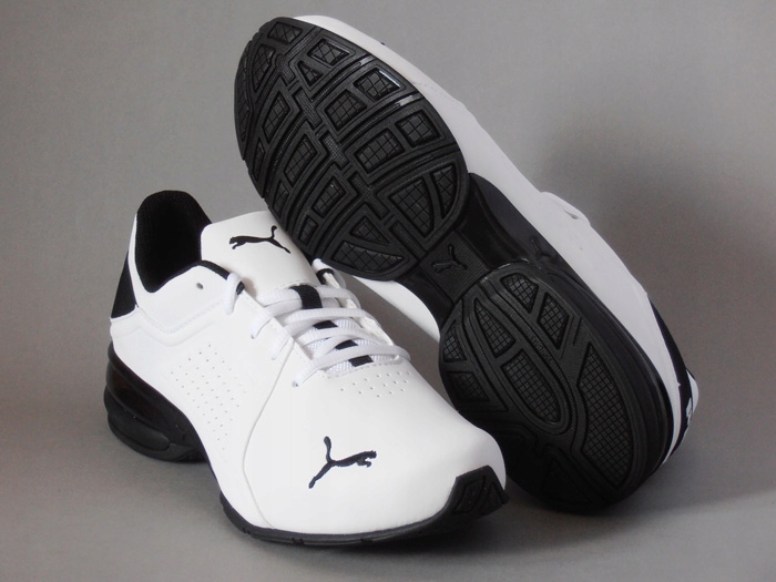 puma viz runner white
