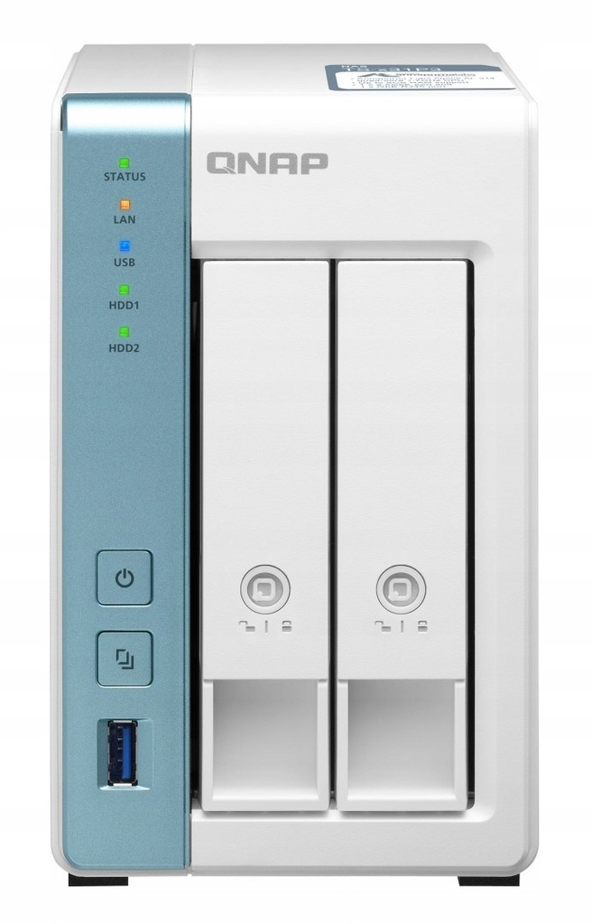 Qnap-TS-231P3-2G 2bay tower Annapurna 2GB RAM