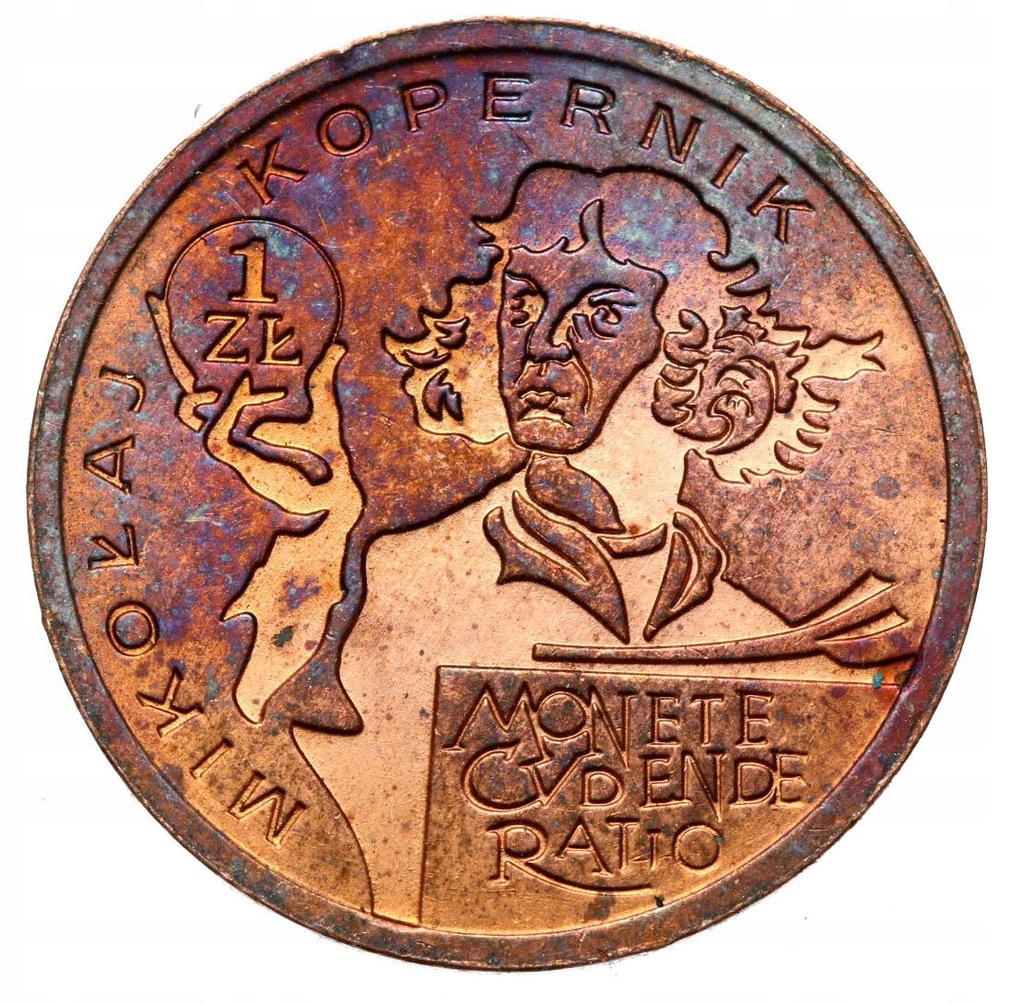 STARY MEDAL - Polska 2005 KOPERNIK - NBP