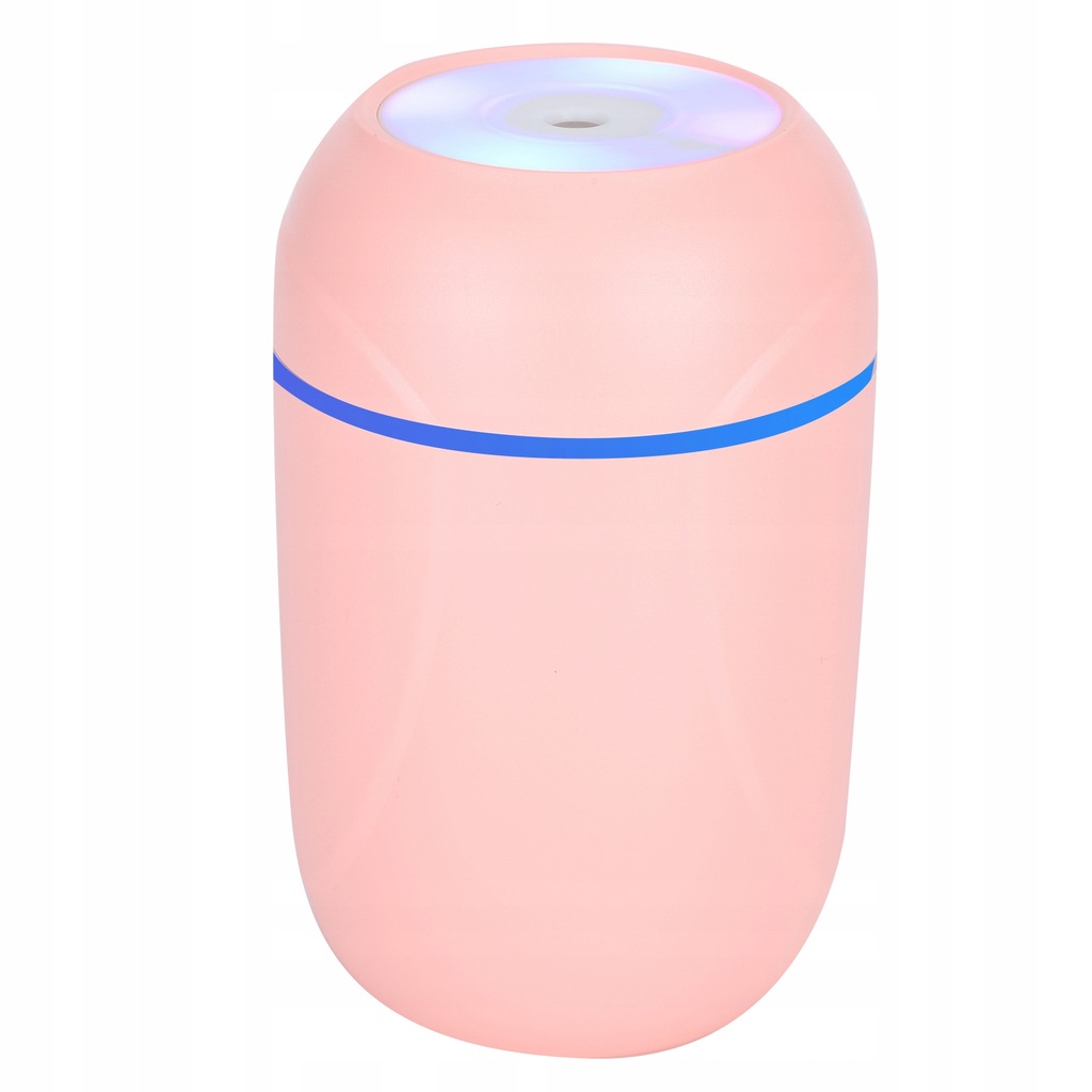 NAWILŻACZ POWIETRZA DYFUZOR MINI LAMPKA LED RÓŻOWY