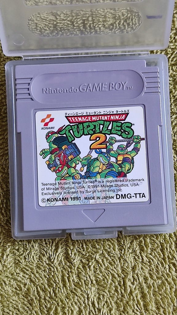 Teenage Mutant Ninja Turtles 2 Game Boy - 14312326635 - oficjalne ...