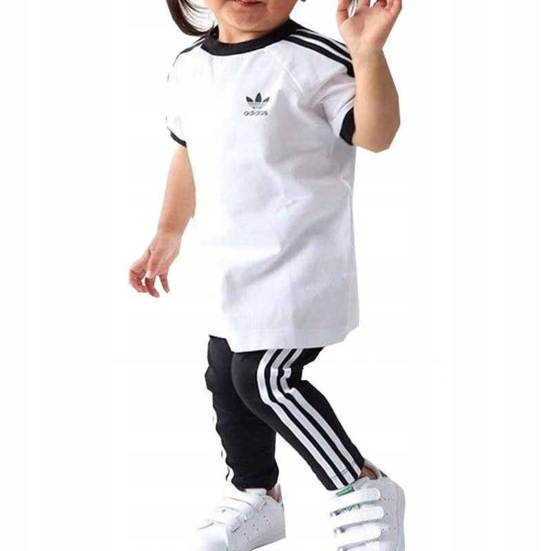 Adidas Komplet adidas Originals 3 Stripes Dress Jr DV2807 104
