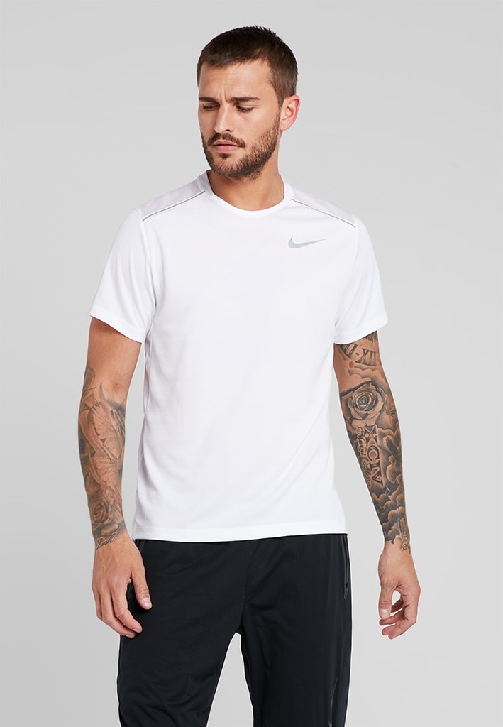 NIKE PERFORMANCE T-SHIRT MĘSKI SPORTOWY LOGO L BOM