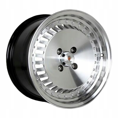 STUTTGART ST4 15" 8J ET25 4x100 Grey Polished