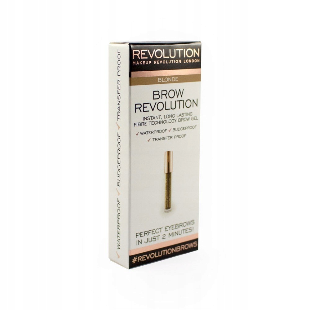 Makeup Revolution Żel do brwi Blonde 3.8g