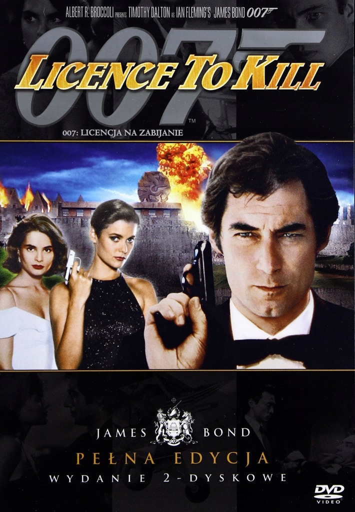 007 JAMES BOND LICENCJA NA ZABIJANIE (2DVD) 10980900964 oficjalne