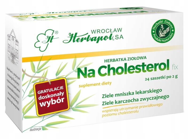 Herbapol Na Cholesterol 24 saszetki herbatka