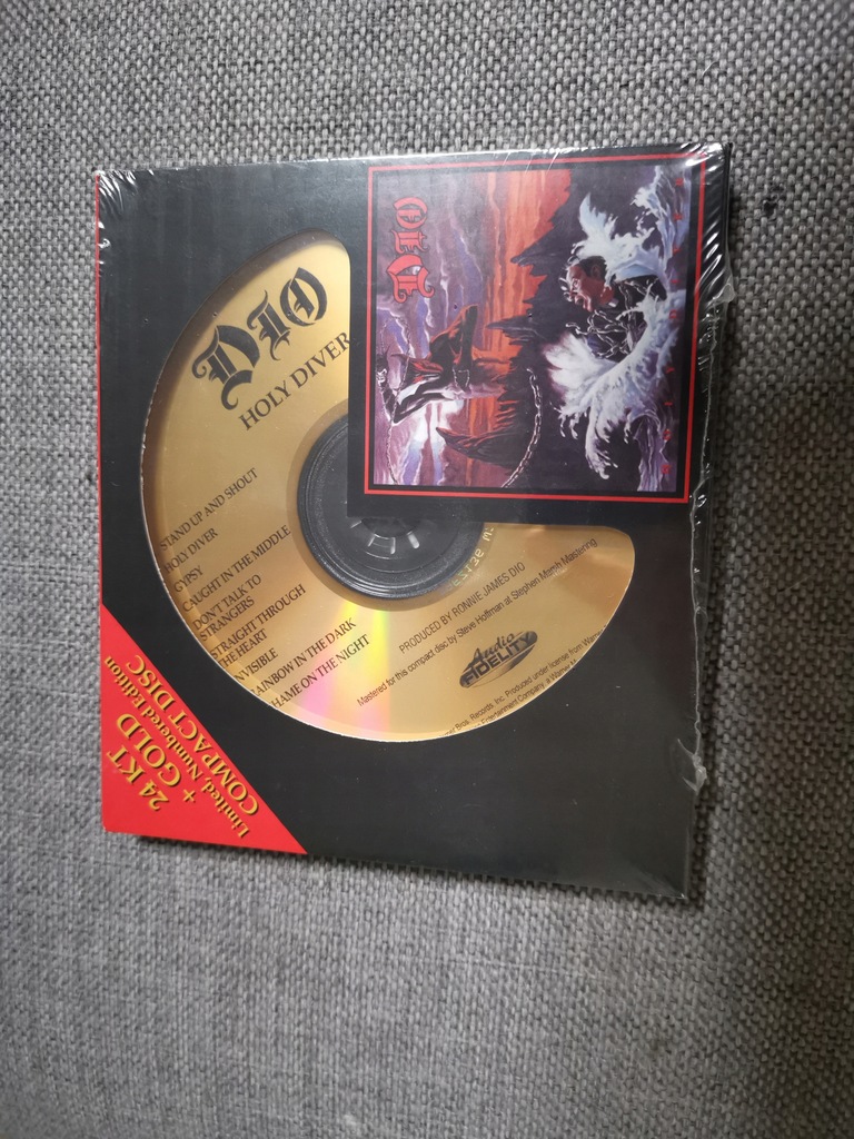 24KT+GOLD AUDIO FIDELITY DIO／Holy Diver DIO Holy diver Audio Fidelity gold cd - 8822732250