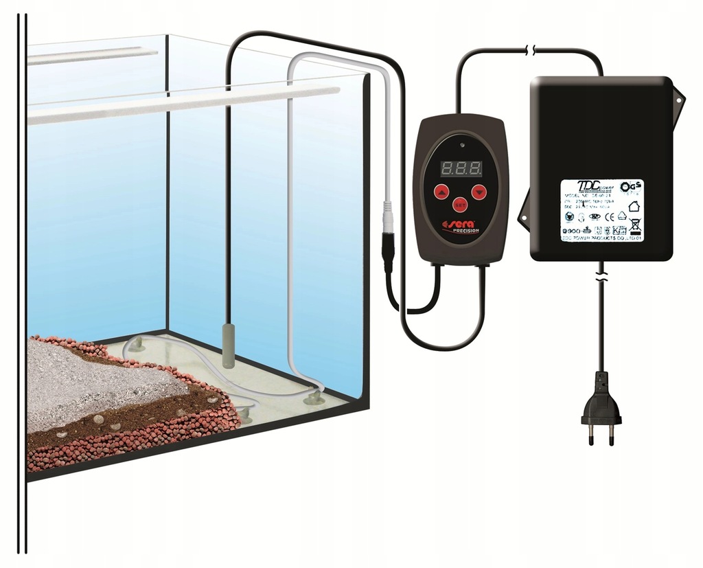 System ogrzewania podłoża Soil heating set