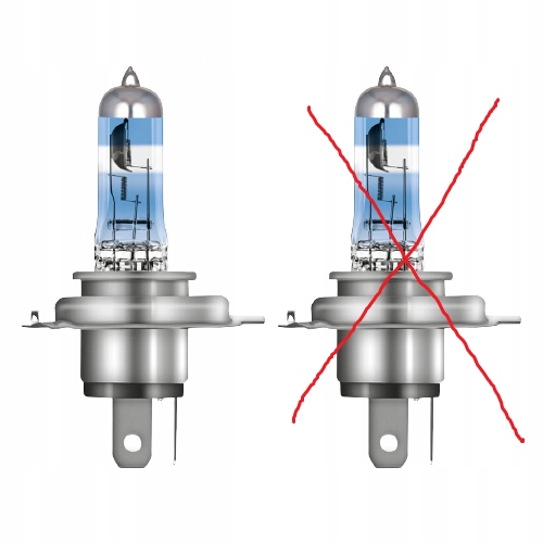 Żarówka OSRAM H4 12V NIGHT BREAKER +200%, 1 lampa