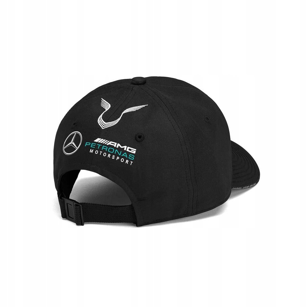 Czapka baseball Hamilton czarna Mercedes F1 2019