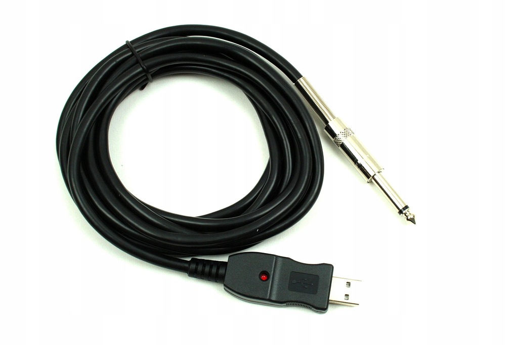 KABEL GITAROWY DO GITARY JACK 6.3 USB 3M ROCKSMITH