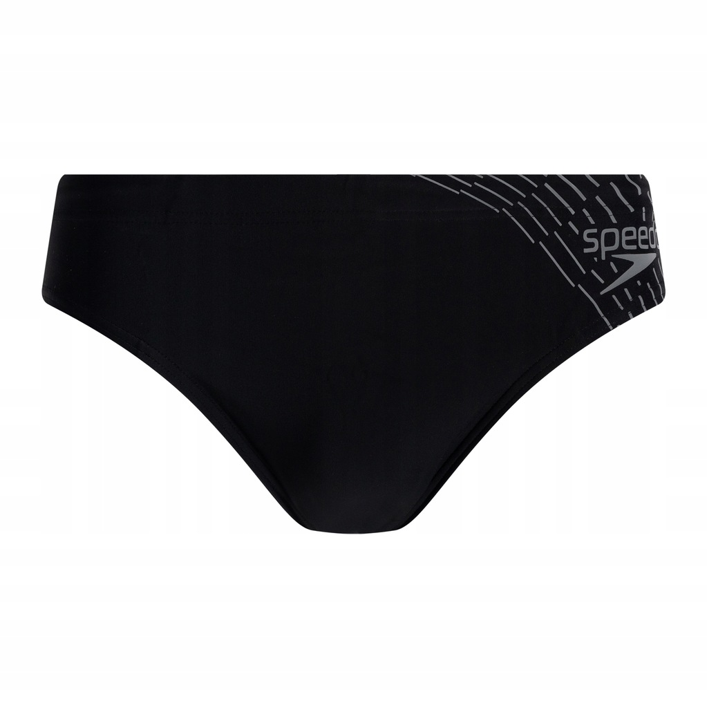 Slipy kąpielowe męskie Speedo Medley Logo 7cm Brief czarne 8-09739G692 42