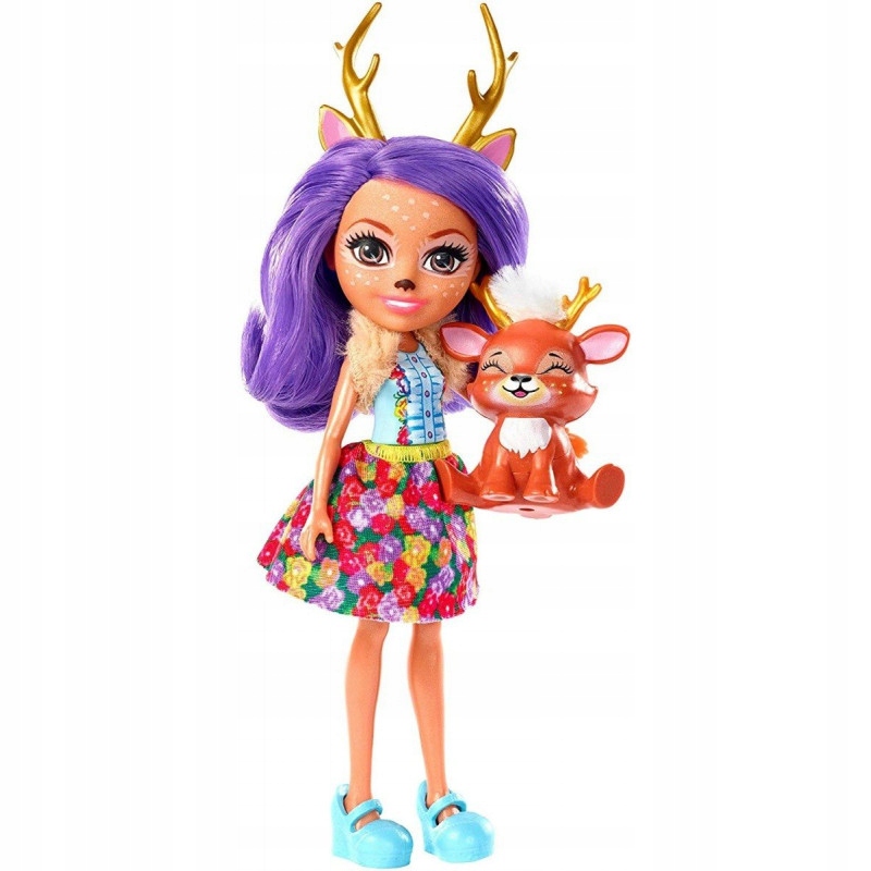 BARBIE ENCHANTIMALS LALKA + ZWIERZĄTKO FXM75