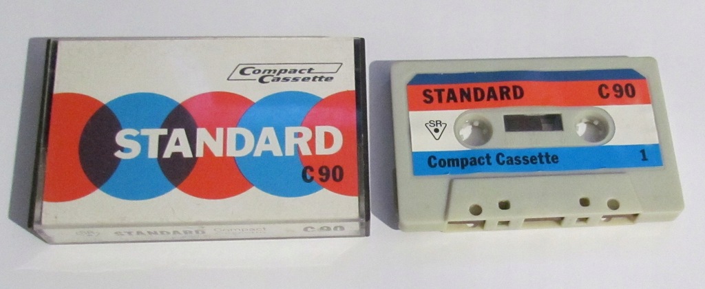 Kaseta magnetofonowa STANDARD SR Compact Cassette C-90