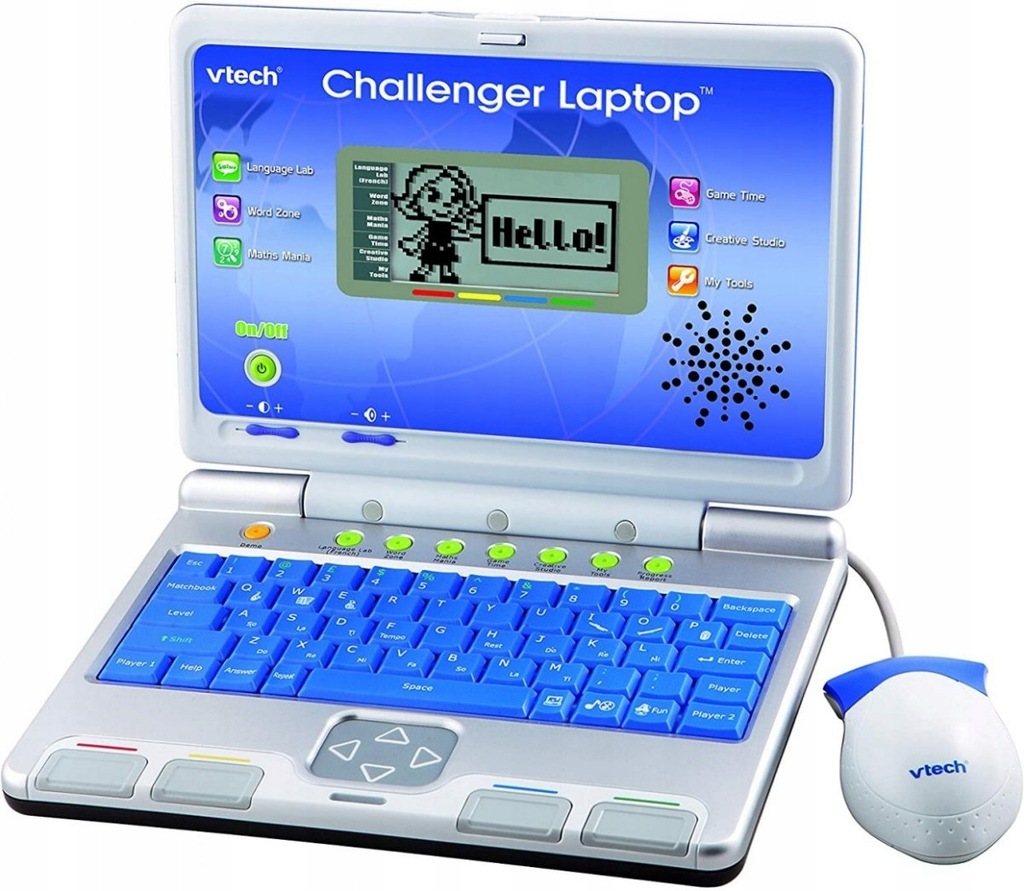 Vtech Challenger Laptop Edukacyjny Niebieski 9234520597 Oficjalne Archiwum Allegro