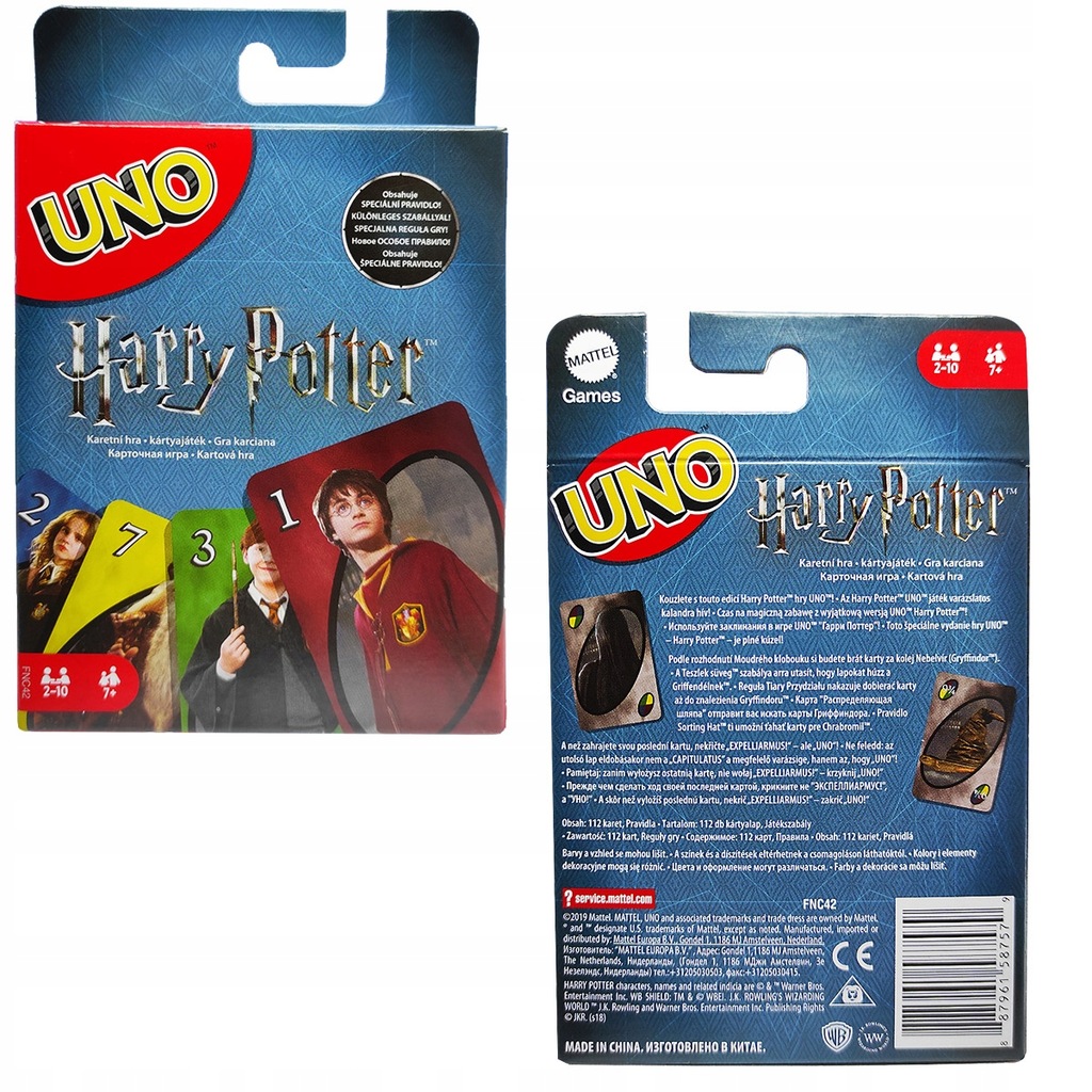 Купить UNO HARRY POTTER PARTY CARD ОРИГИНАЛ ИГРЫ: отзывы, фото и ...