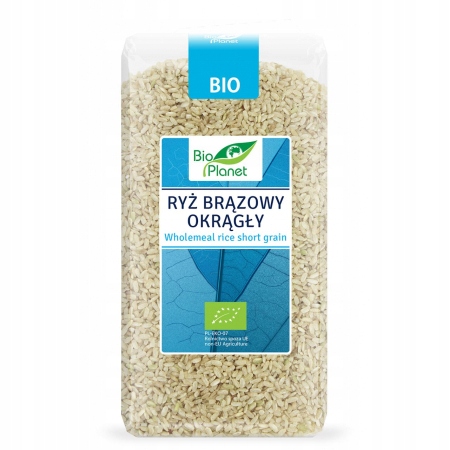 Ryż brązowy okrągły ekologiczny 500 g Bio