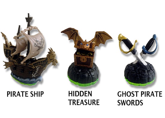 SKYLANDERS ADVENTURE PIRATE SEAS 3 NOWE FIGURKI