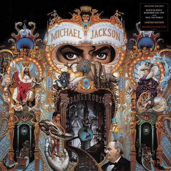 Michael Jackson Dangerous (red vinyl)
