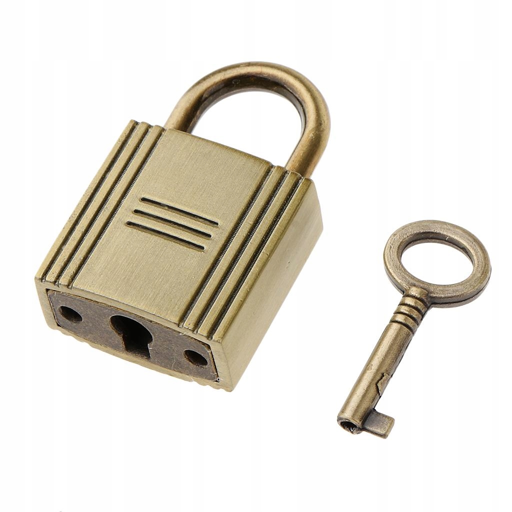 Heavy Duty Cast Iron Padlock Lock Outdoor Safety Security Shackle Dark Gold