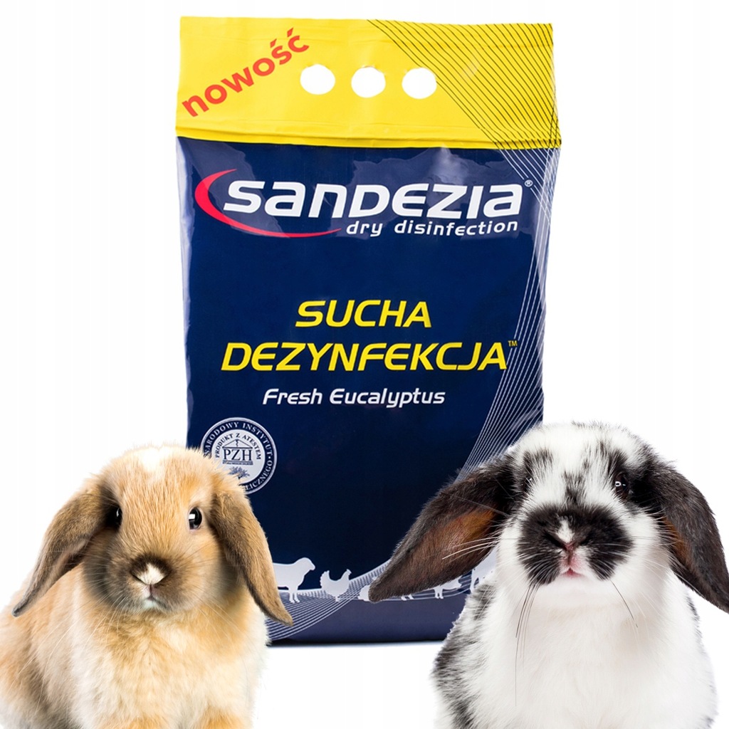 BEZPIECZNA DEZYNFEKCJA - SANDEZIA - 10KG - HIT!