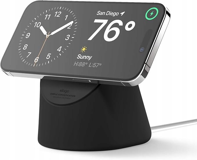 ELAGO MS1 PODSTAWKA ŁADUJĄCA DO URZĄDZEŃ APPLE (MAGSAFE) CZARNA OUTLET